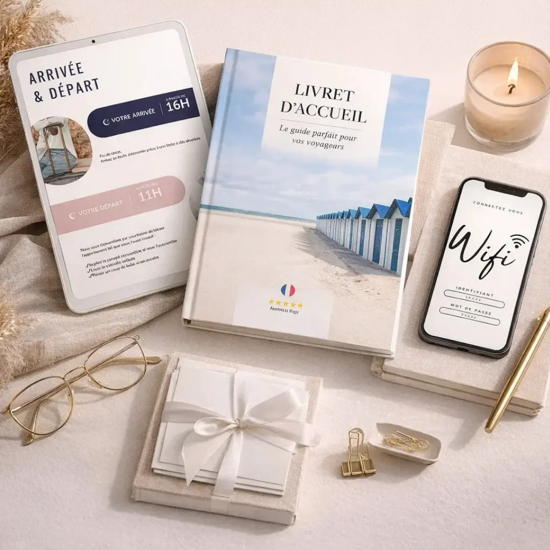 livret d'accueil tablette smartphone livre