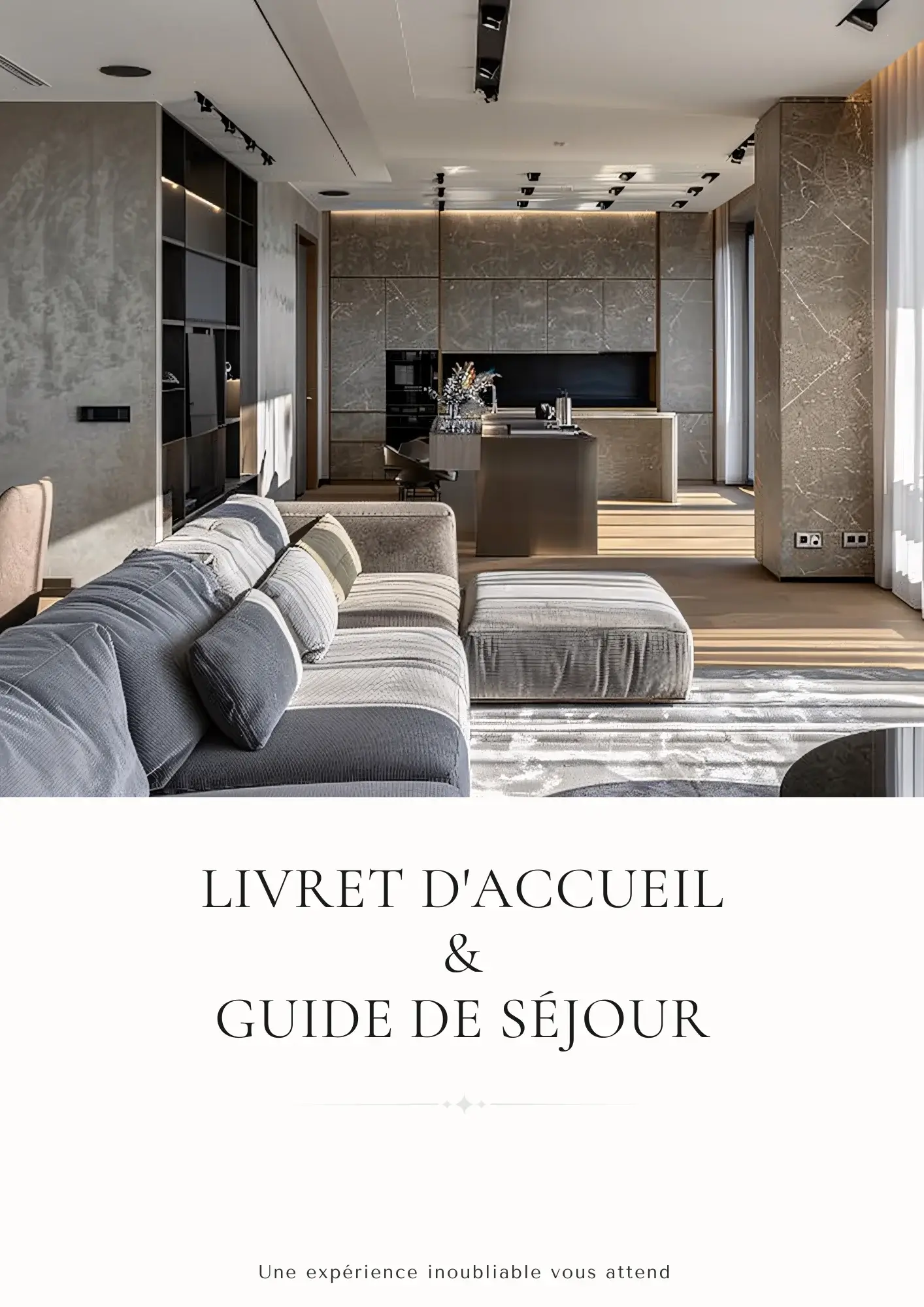 livret d'accueil luxe page